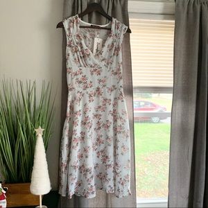 Sucrefas Floral Sleeveless Sun Dress NWT